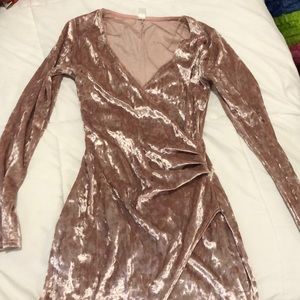 Velvet dress